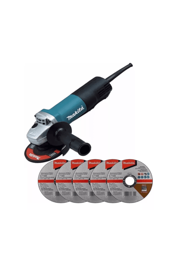 ESMERILADORA ANGULAR 4-1/2 PULG 840W 9557HPG MAKITA