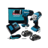 1 Combo Makita DLX2336SYX 18V | Rotomartillo DHP453 + Atornillador de Impacto DTD156
