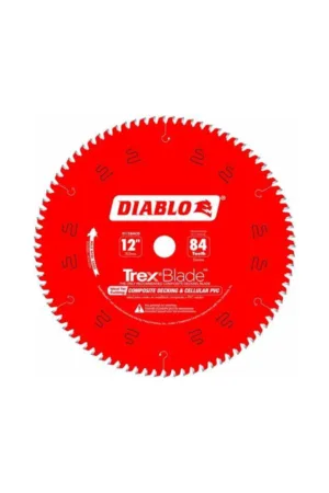 HOJA DE SIERRA TREXBLADE ™ 12" X 84 T PARA MATERIALES COMPUESTOS Y PLÁSTICOS