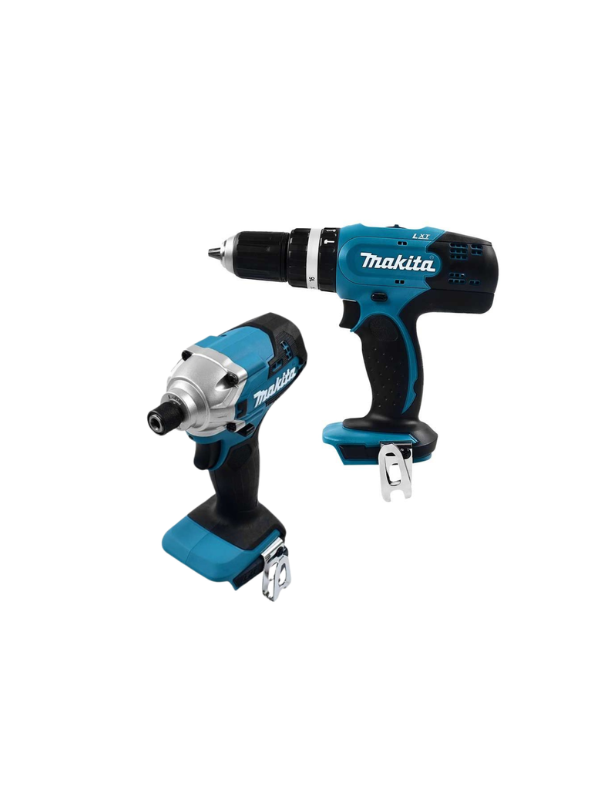 2 Combo Makita DLX2336SYX 18V | Rotomartillo DHP453 + Atornillador de Impacto DTD156