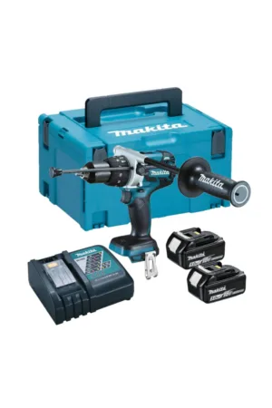Taladro Inalámbrico Makita 18V DHP481RTJ | 115Nm | 2 Baterías 5.0Ah
