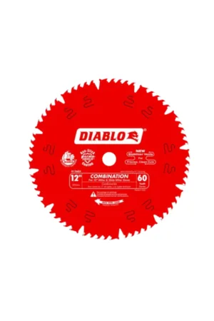 Hoja de Sierra Combinada Diablo D1260X 12" 60T