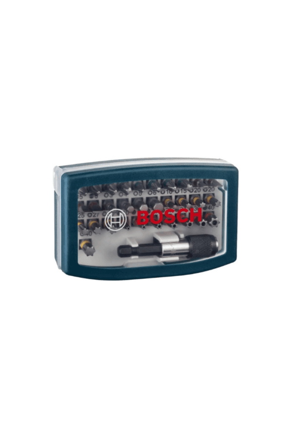 JUEGO DE PUNTAS CON ADAPTADOR BOSCH 32 PIEZAS