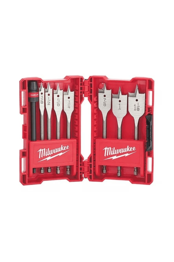 JUEGO DE BROCAS TIPO PALA PARA MADERA MILWAUKEE 49-22-0175