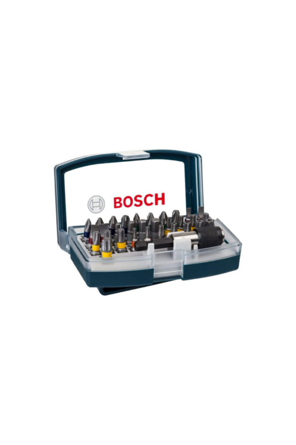 JUEGO DE PUNTAS CON ADAPTADOR BOSCH 32 PIEZAS