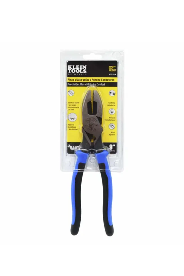 Pinza Electricista 9'' KT215-9 Klein Tools – Alta Palanca y Máximo Rendimiento Profesional