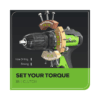 TALADRO + DESATORNILLADOR DE IMPACTO INALÁMBRICO SIN ESCOBILLAS 24 V GREENWORKS