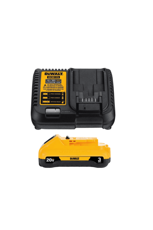 JUEGO BATERÍA 3AH + CARGADOR 20V DCB230C DEWALT