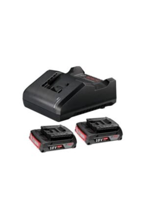 PAQUETE BATERIAS Y CARGADOR BOSCH PROFESIONAL GAL 18V-20