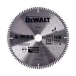 DEWALT DISCO DE SIERRA PARA ALUMINIO 10" PULG CON 100 DIENTES (DWA03220)