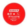 DIABLO - HOJA DE SIERRA PARA ALUMINIO MEDIO - 10 PULG 80 DIENTES TCG, EJE 5/8