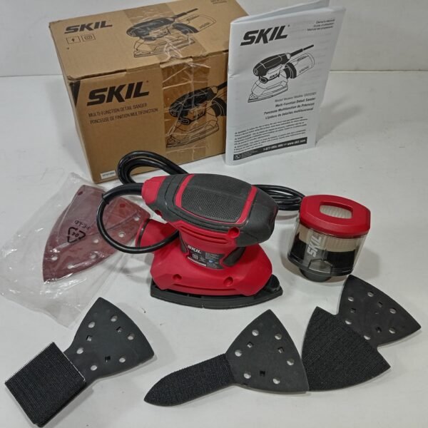 Lijadora de Detalles Skil SR232301 4 en 1 – Versatilidad y Precisión para Cada Superficie