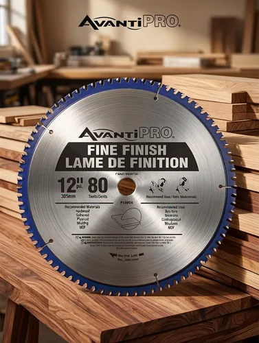 Sin título Disco AvantiPRO P1280X 12" 80 Dientes Corte Fino